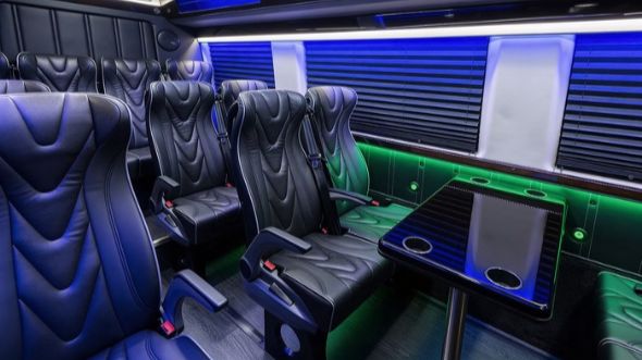 20 passenger sprinter van interior pomona