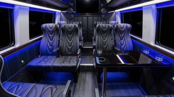 20 passenger sprinter van interior upland