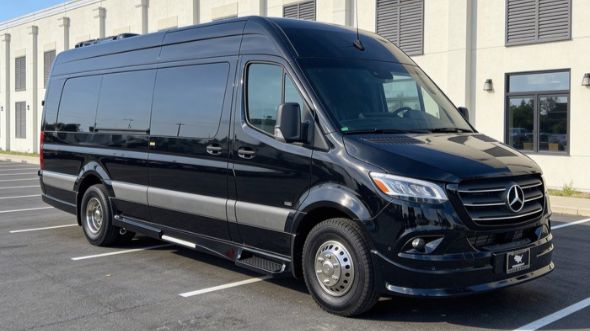 rialto sporting event sprinter van rental