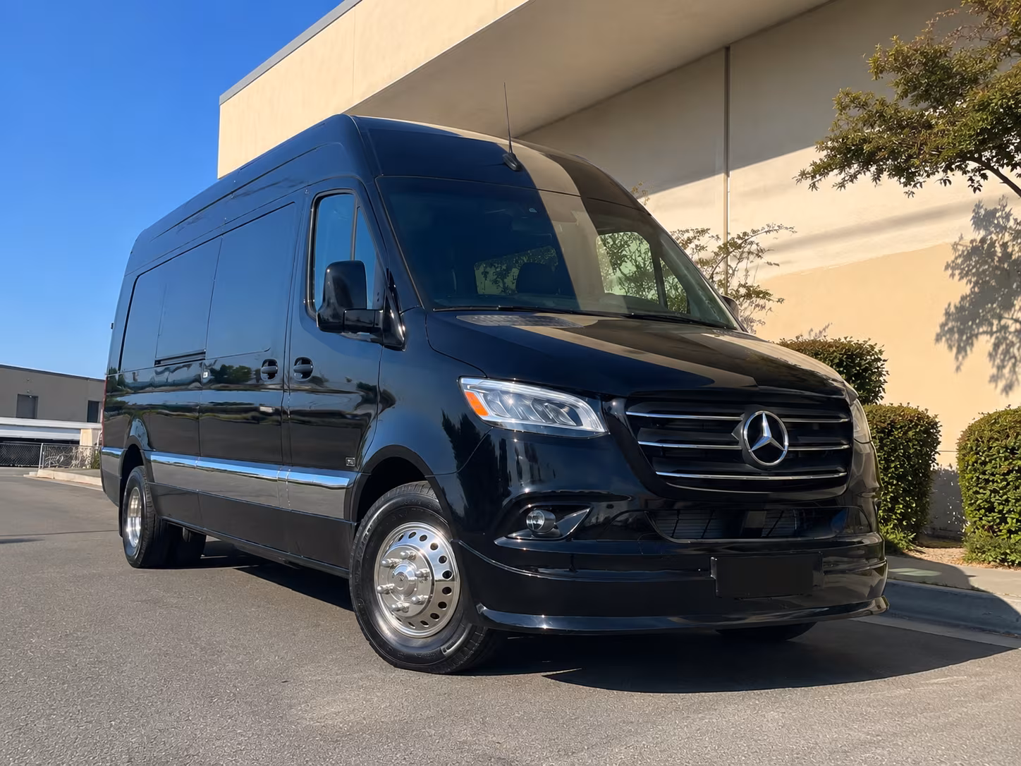 park and ride and satellite parking sprinter van shuttles for rancho cucamonga worksites