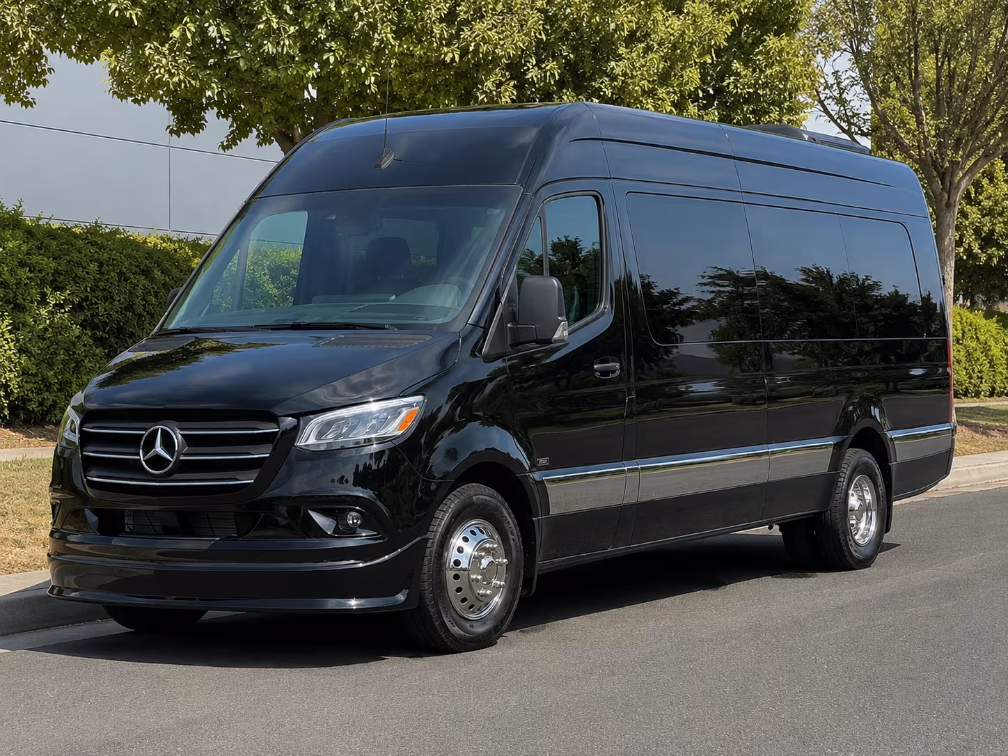 rancho cucamonga sprinter van shuttles for hotel block transfers multi venue events and private event guest transportation