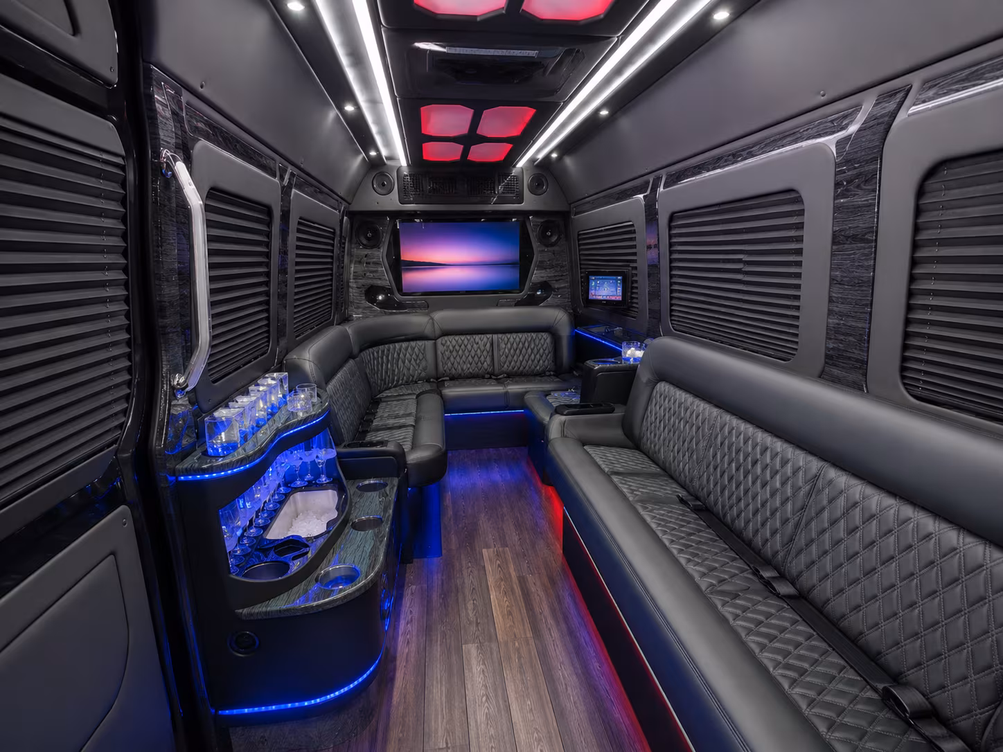 rancho cucamonga wedding sprinter van rental
