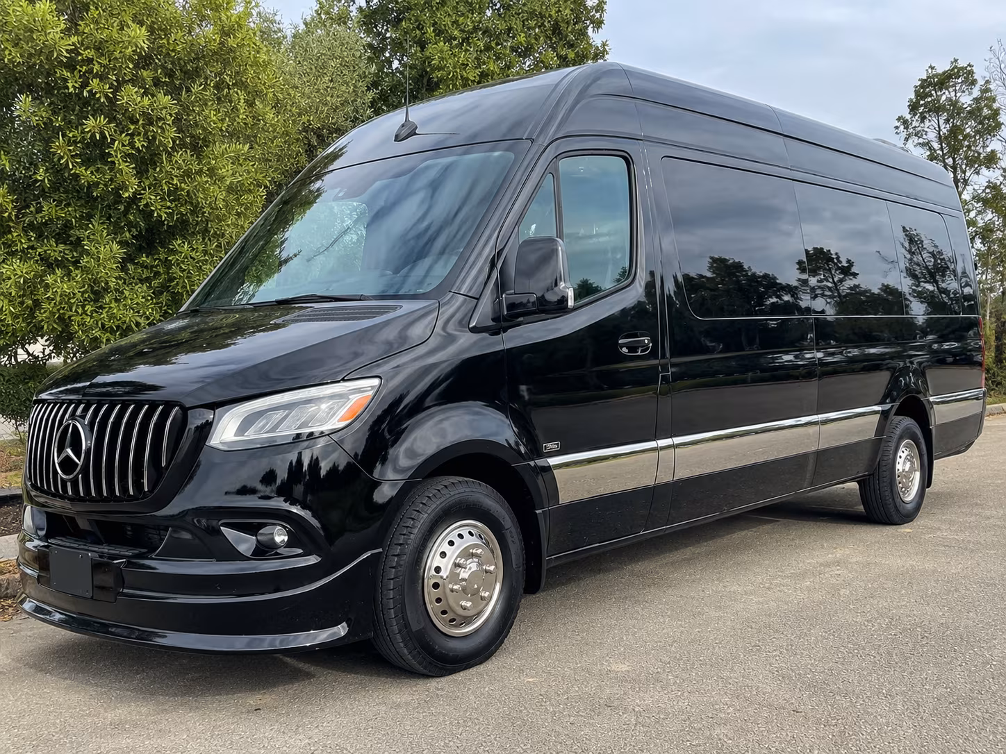 sprinter van service to every wedding venue in rancho cucamonga